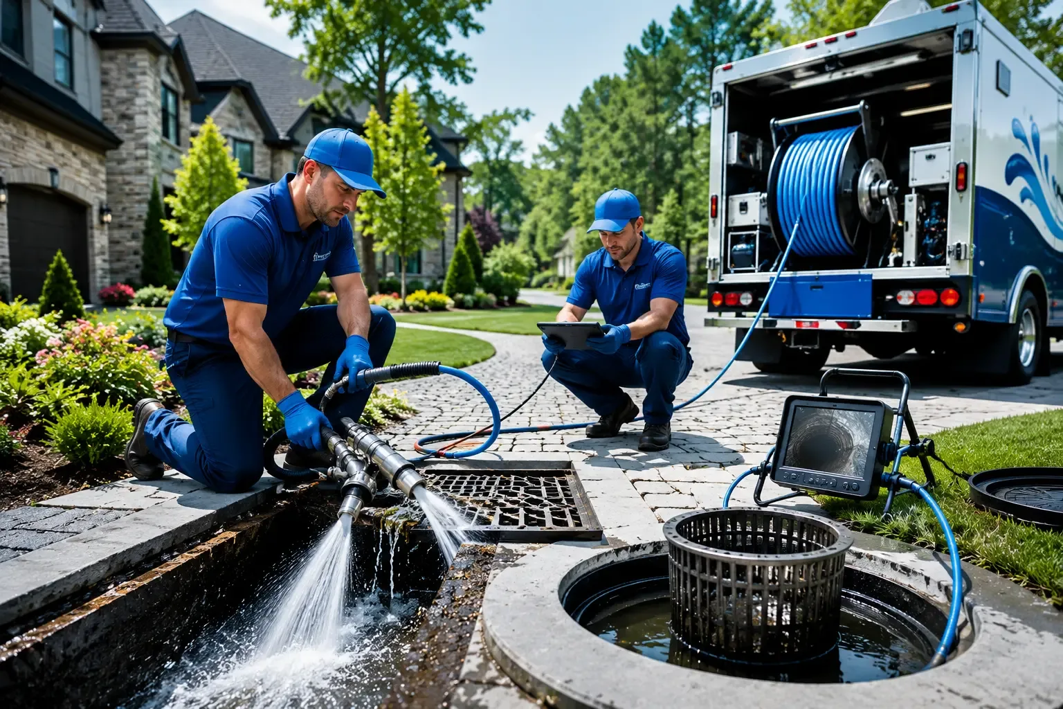 Local outdoor drain cleaning professionals in Lehigh, KS